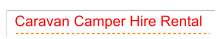 Caravan Camper Hire Rental
